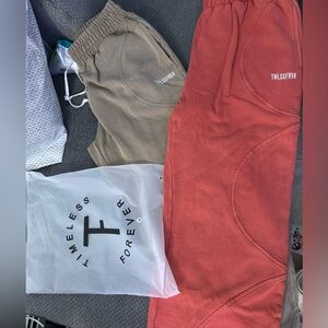 Two pairs of Timeless Forever sweatpants(Brand New)  SOLD OUT ONLINE